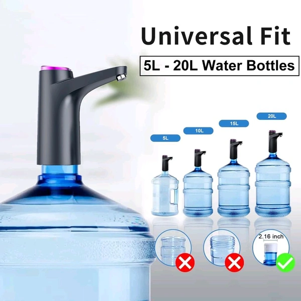 Automatic Water Dispenser Pump  - Black