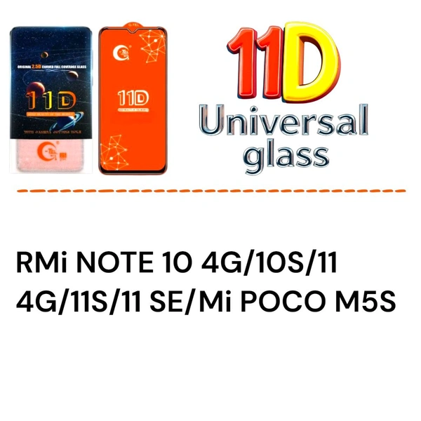 MI NOTE 10 4G UNIVERSAL 11D GLASS 