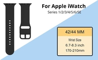 Smart Watch Belt 42mm To 49mm  - Black