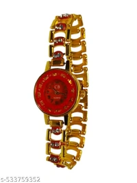 Ladies Watch Red Silver (5)