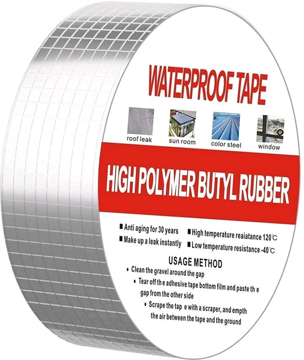 Waterproof Tape High Polymer Butyl Rubber 2inch