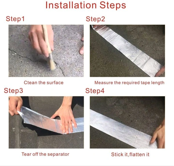 Waterproof Tape High Polymer Butyl Rubber 2inch