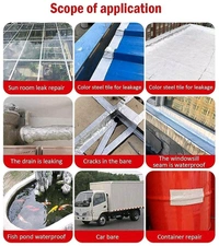 Waterproof Tape High Polymer Butyl Rubber 2inch