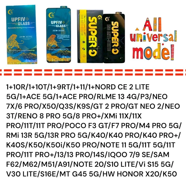 1+10R Universal UP FIVE+Super D Glass