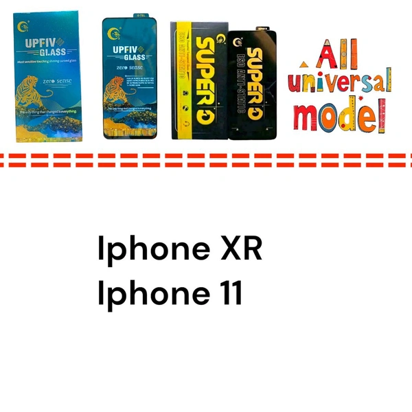 Iphone XR / 11 Up FIVE +Super D Glass 