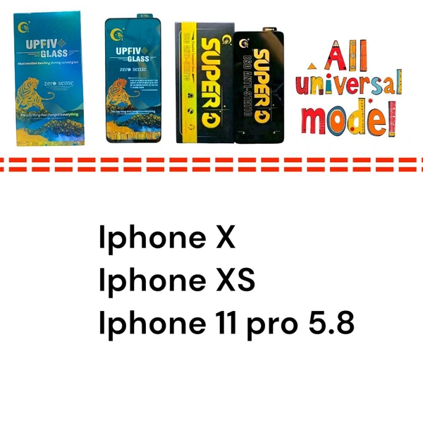 iPhone X / XS / 11 Pro Up Five+Super D Glass