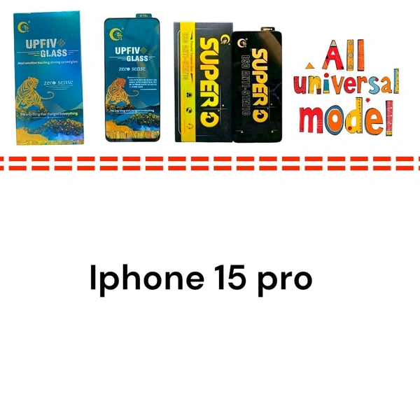 Iphone 15 Pro Up Five+Super D Glass
