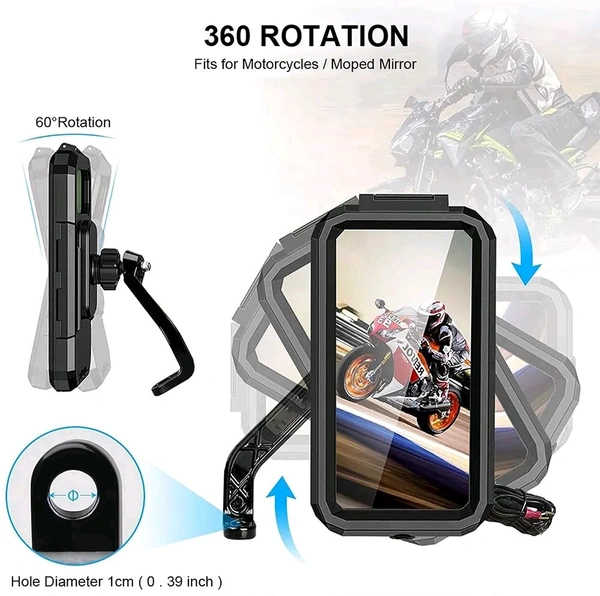 M4 Waterproof Bike Mobile Stand