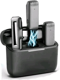 J13 Double Coler Mic With Charging Dabi