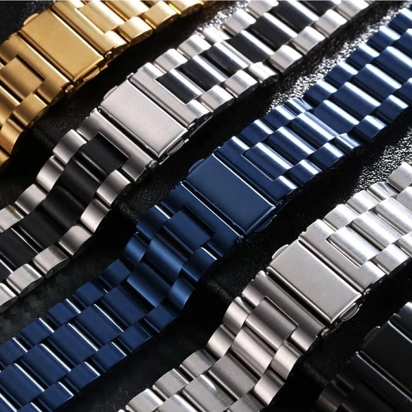 Smart Watch Belt 20mm / 22mm Metal  - Gold, 22mm
