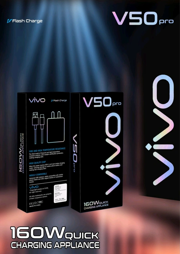V50pro 160w Flash Charger (1year Warranty)