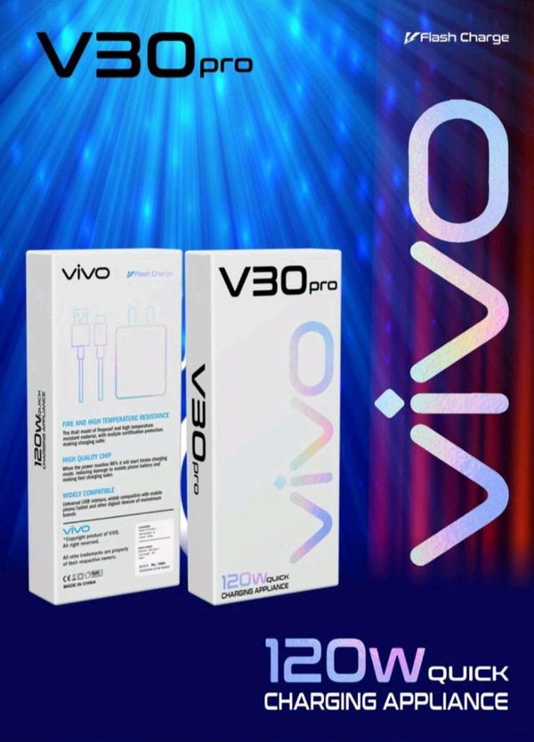 V30pro 120w Flash Charger (1year Warranty)
