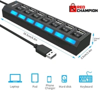 Hi Speed 7 USB 3.0 Port Hub