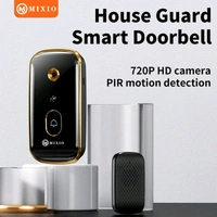 X10 HD 1080P Wireless Video Doorbell with IR Night Vision, 3-Way Audio & Indoor Buzzer