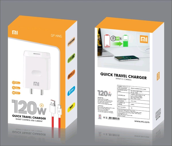 Mi 120w Charger All In One Support Gp King (1year Warranty)