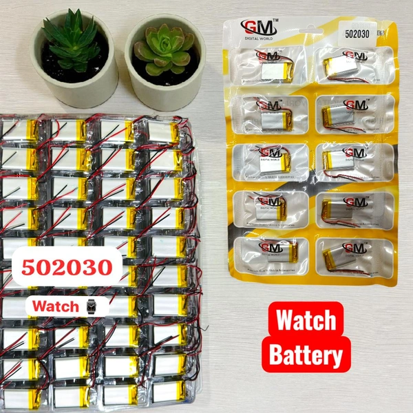 502030 Watch Battery