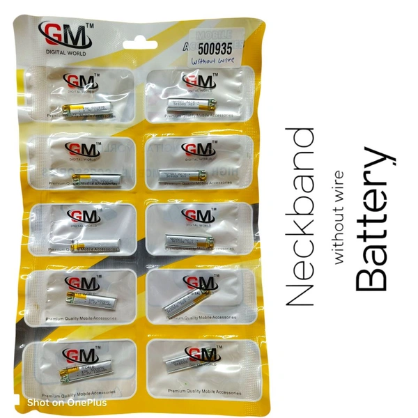 500935 Neckband Battery Without Wire