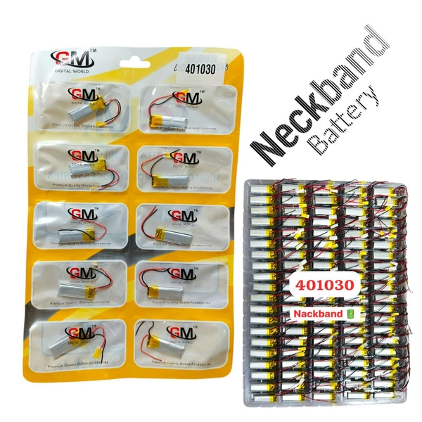 401030 Neckband Battery
