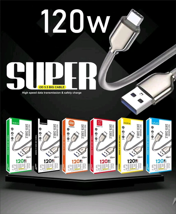 Samsung 120w V8 Cable Silicon Wire Important Quality