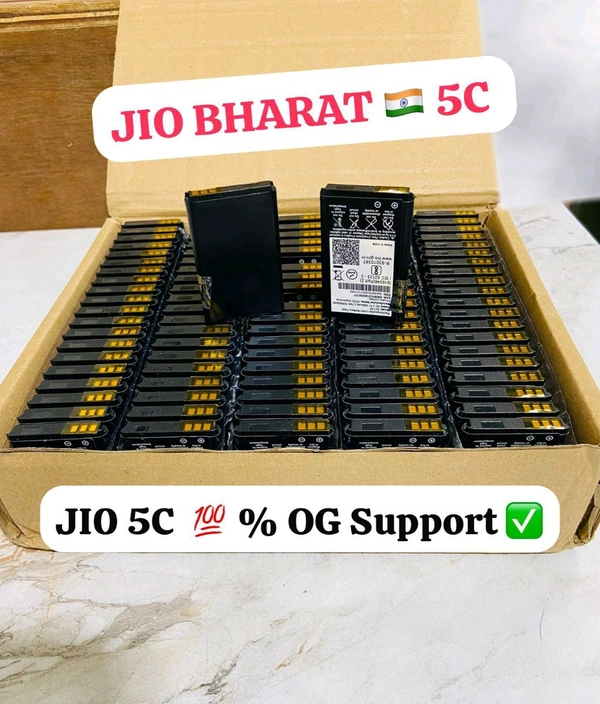 Jio Bharat 5c Battery (1year Warranty)