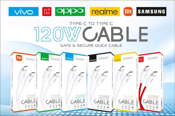 One Plus 120w C To C Cable (1year Warranty)