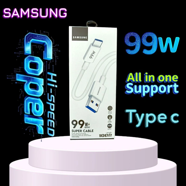Samsung 99w Type C Cable (1year Warranty) - 1mt.