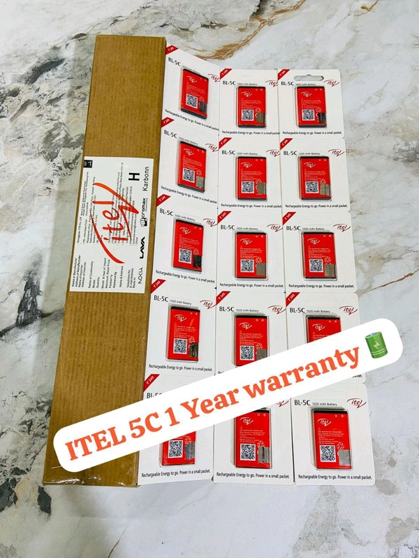 Itel 5c Battery box Peking (1year Warranty)