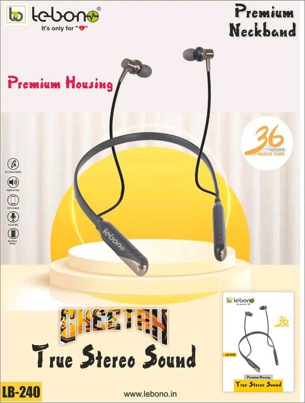 Lebon LB 240 Neckband (1year Warranty)