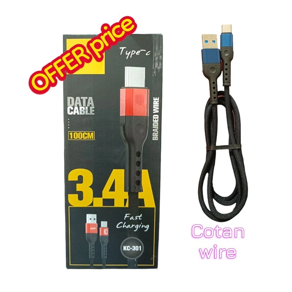 Kc301 Type C Cable Cotan Wire (Offer Price)