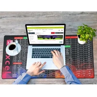 Excel Shortcuts Mouse Pad 90*40cm