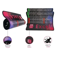 Excel Shortcuts Mouse Pad 90*40cm