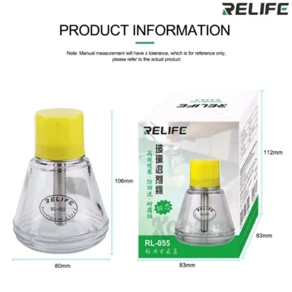 Relife RL055 Glass Bottle (Liquid Dispenser )