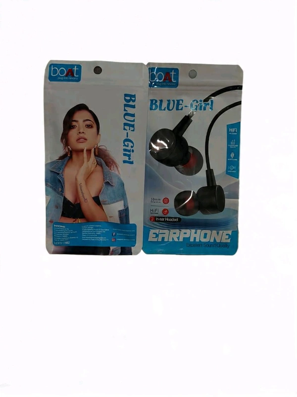 Boat Blue Girl Earphone 