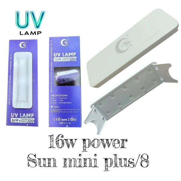 UV Lamp Plus/8LED 16w