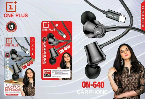 ONEPLUS On 640 Type c Earphone Poly peking 