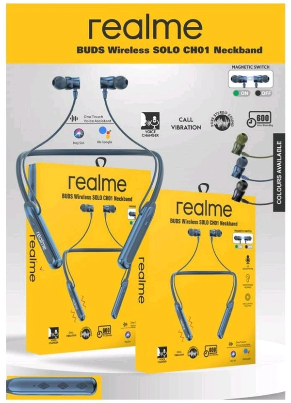 Realme Solo Ch01 Voice Changer Neckband 