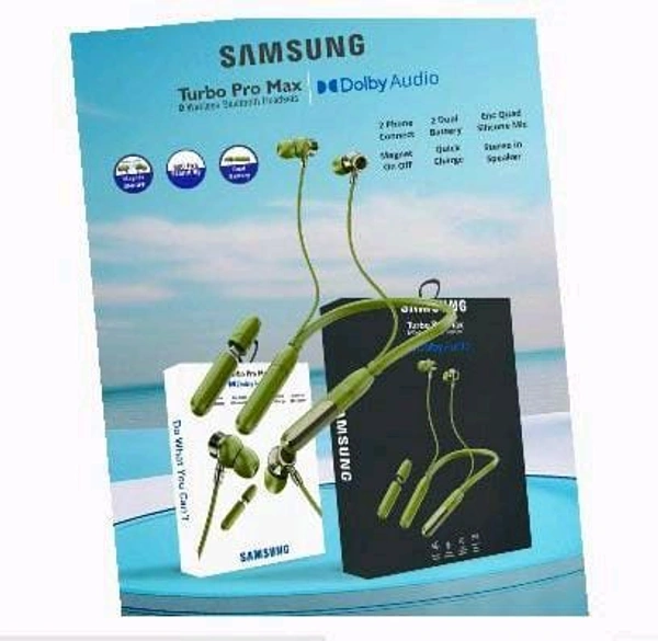 SAMSUNG Turbo Pro Max Dual Battery Neckband 