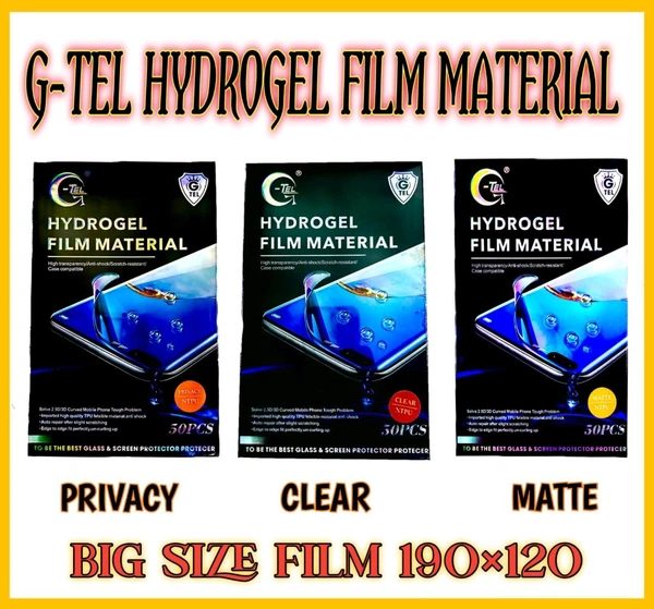 Privacy Membrane Sit G Tel Hydrogel Film Material