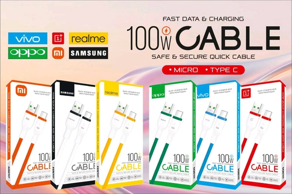 Oppo 100w Type C Cable (Green) (1year Warranty)