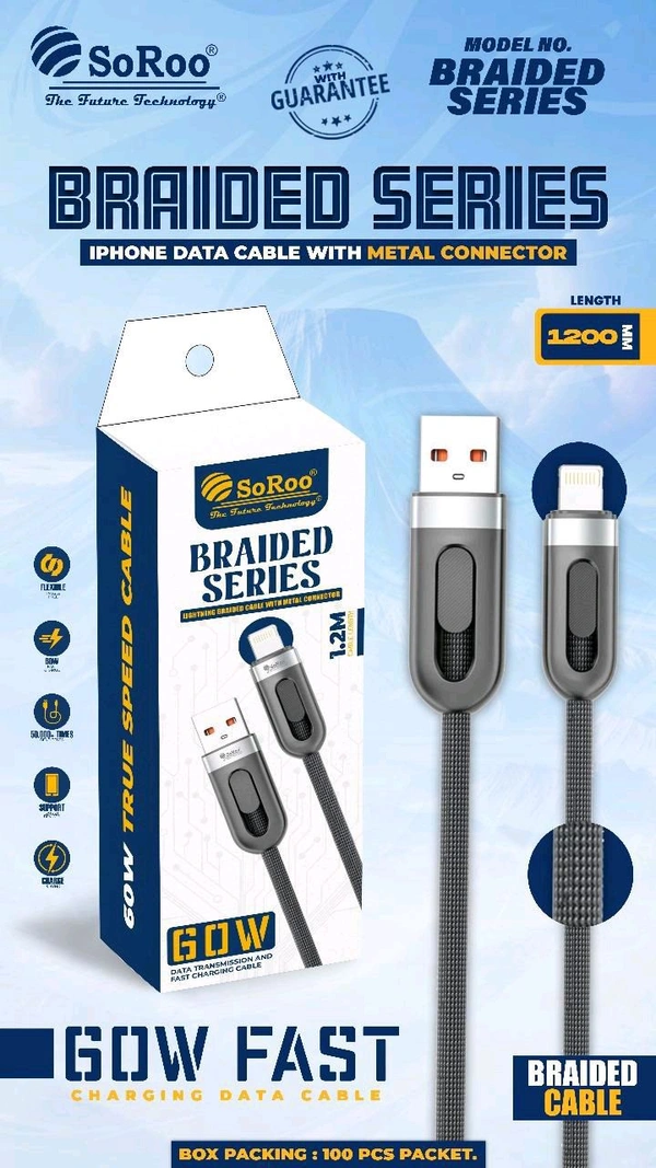 Soroo 60w iPhone Cable