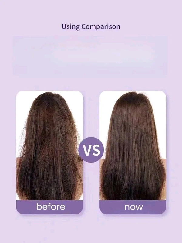 Mini Hair Straightener Comb Brush