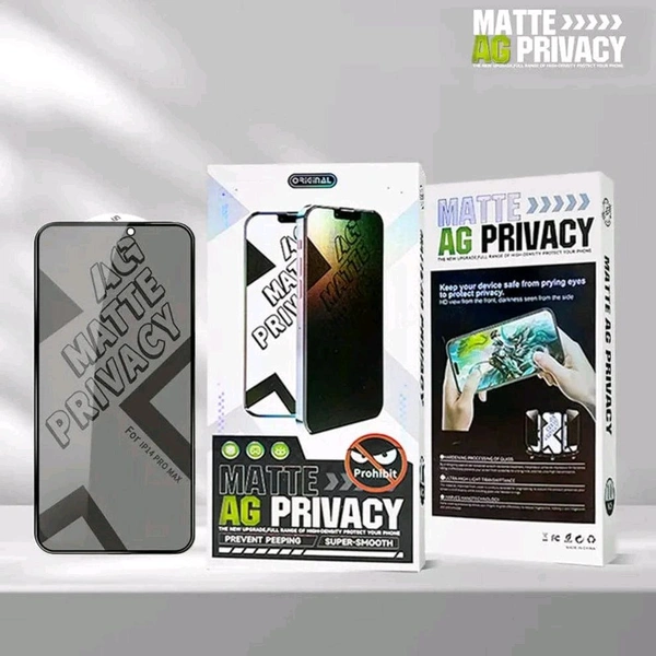 iPhone 17 Glass {AG Matte Privacy}