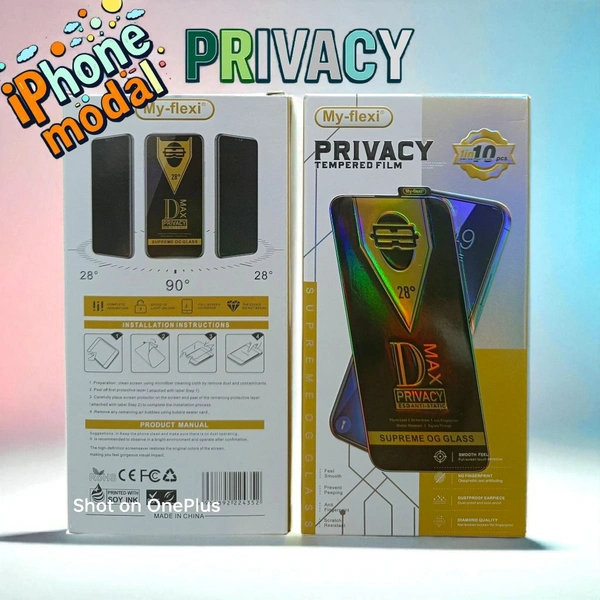 iPhone 17 Glass {D Max Privacy}