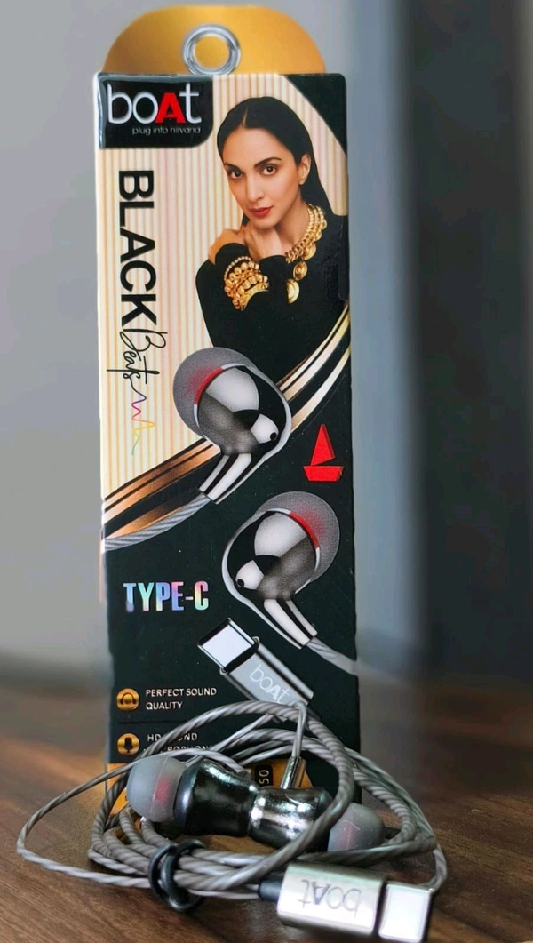 Boat Rockerz 550 Type C Earphone 