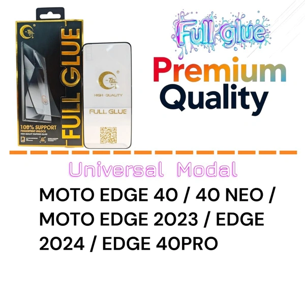  Moto EDGE 40/40 NEO Full Glue Glass Premium Quality [ Universal Modal ]