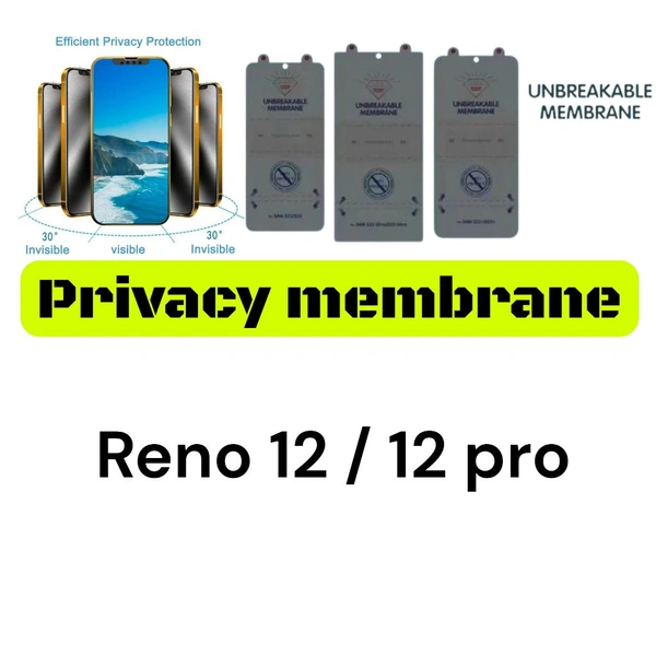 Reno 12 / 12pro Universal Privacy Membrane 