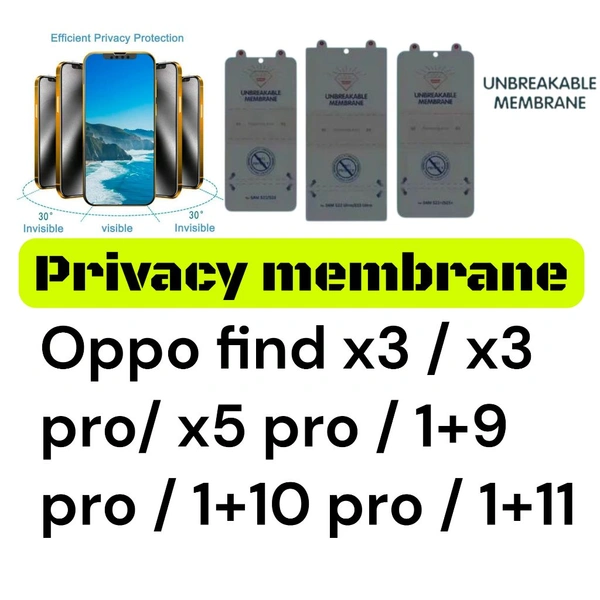 Oppo Find X3 / X3 PRO Universal Privacy Membrane 