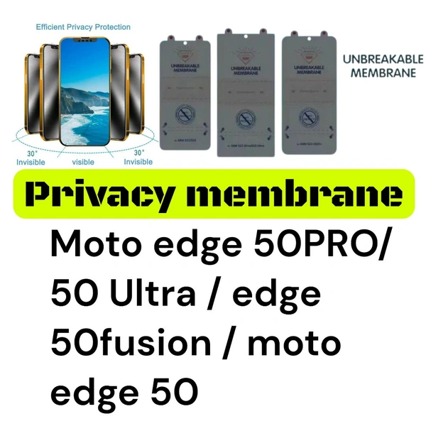 Moto EDGE 50pro / 50 Ultra Universal Privacy Membrane 
