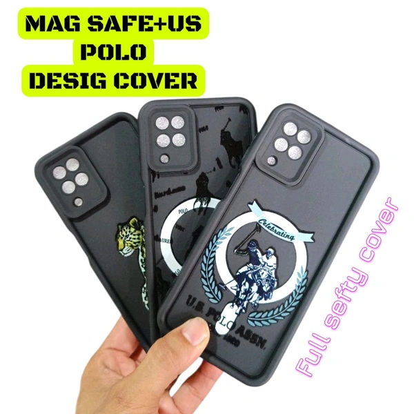 Samsung A26 5G Cover (MAG SAFE+US POLO DESIGN COVER)