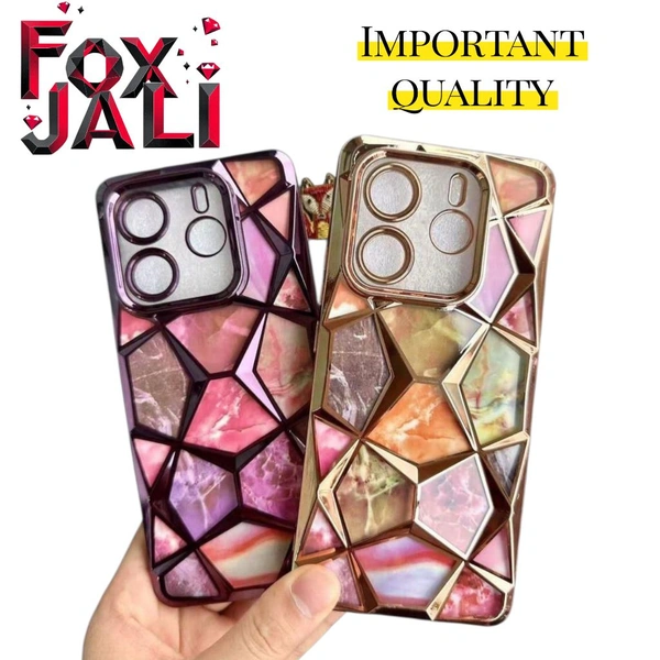 Realme 12X Cover [Fox Jali Diamond Case]